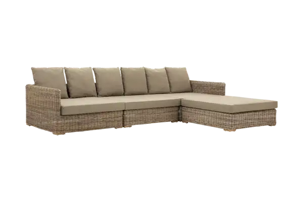 Gartensofa Hills m. Hocker