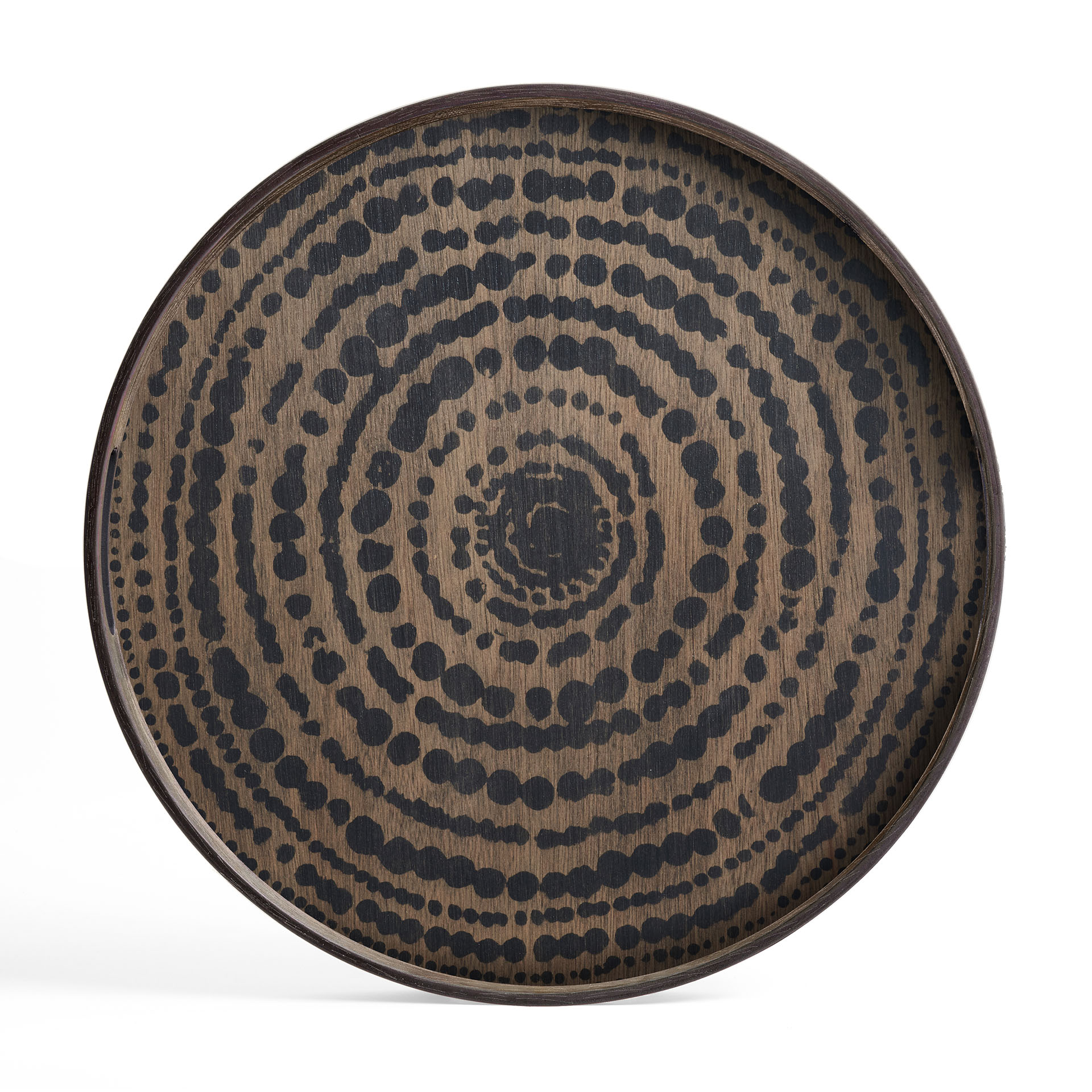 Beads Tray D48  Wood black S