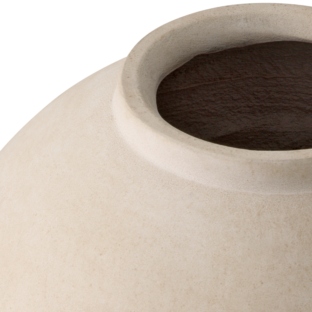 Vase Moon Jar M sandstone