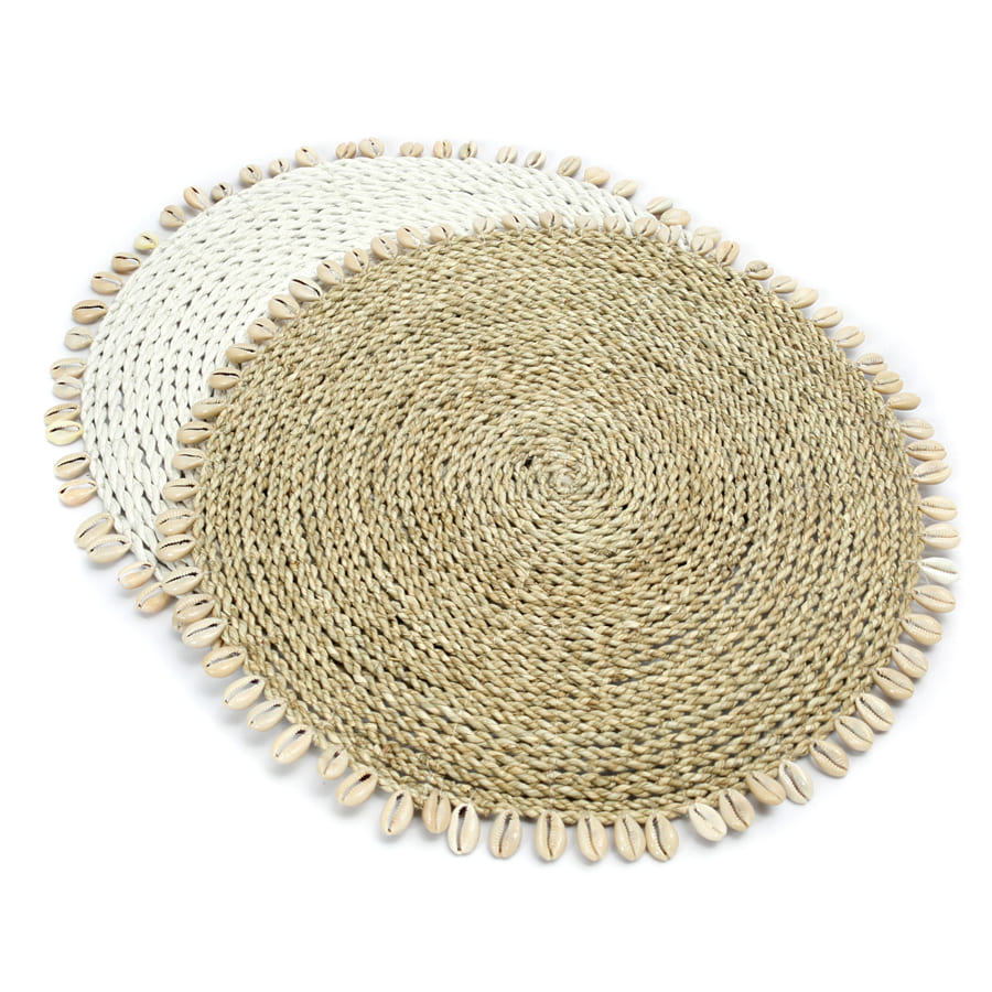 Seagrass Shell Placemat natural