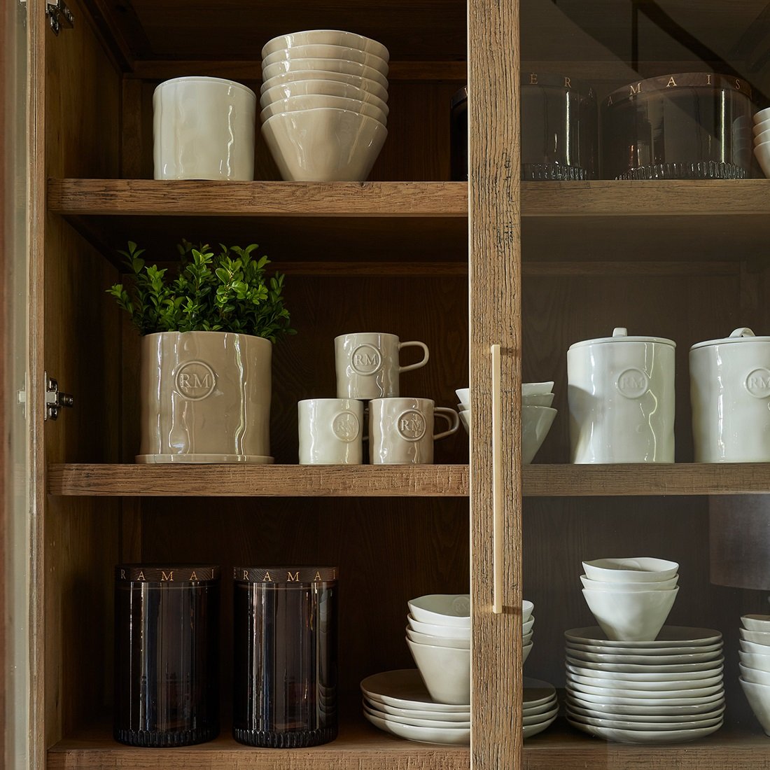 Portofino Dinner Plate flax