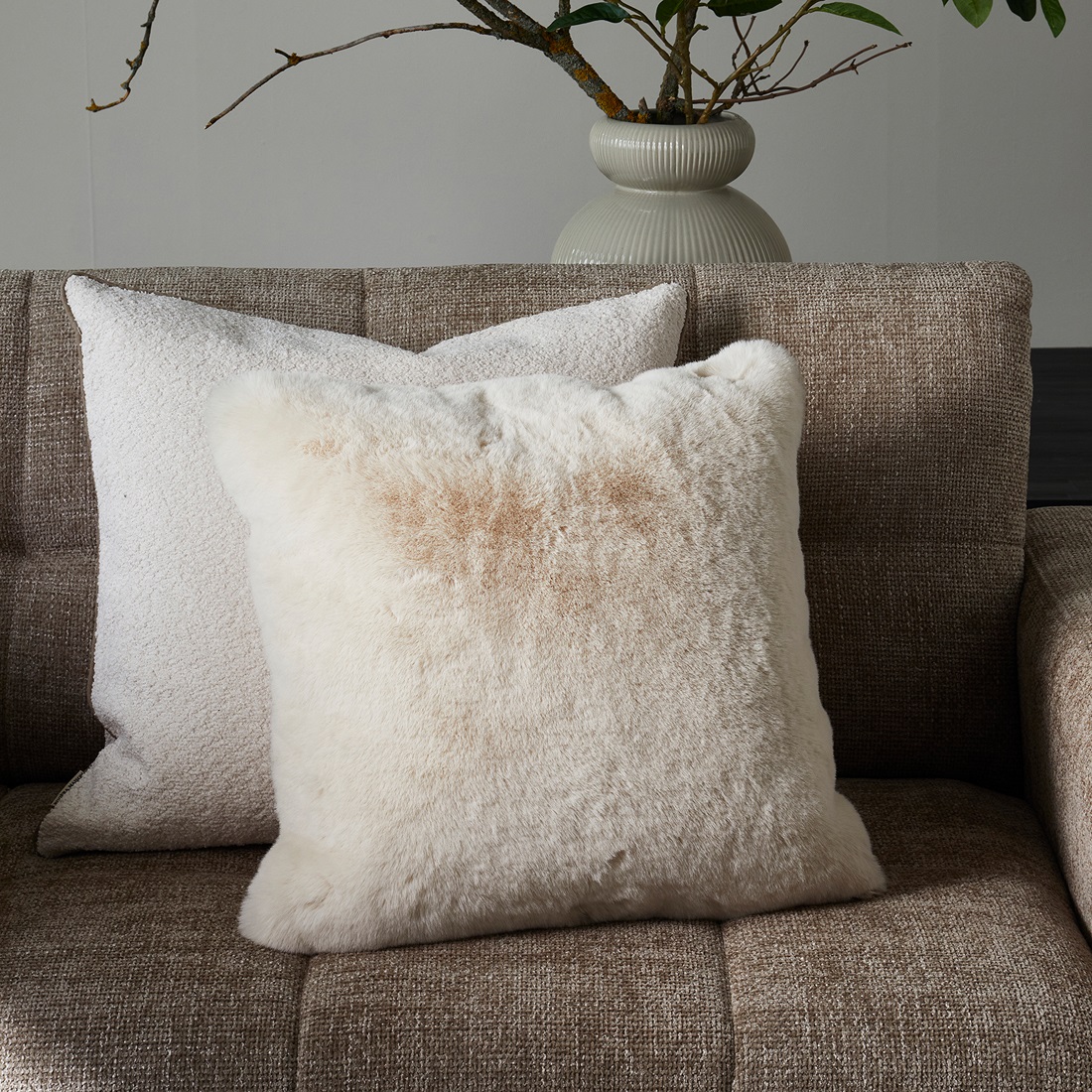 Kissen Heather Faux Fur 50x50