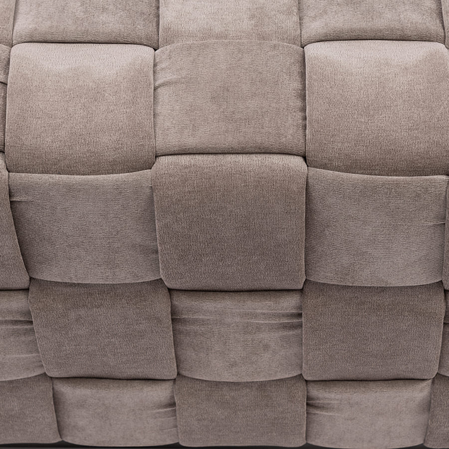Room 48 Footstool XL, fine tweed, pebbles