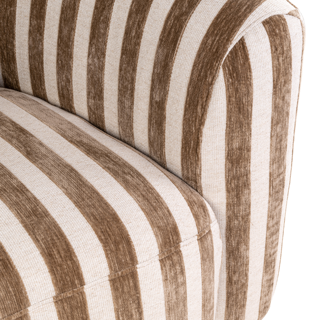 Lounge Stuhl Luxandra stripes