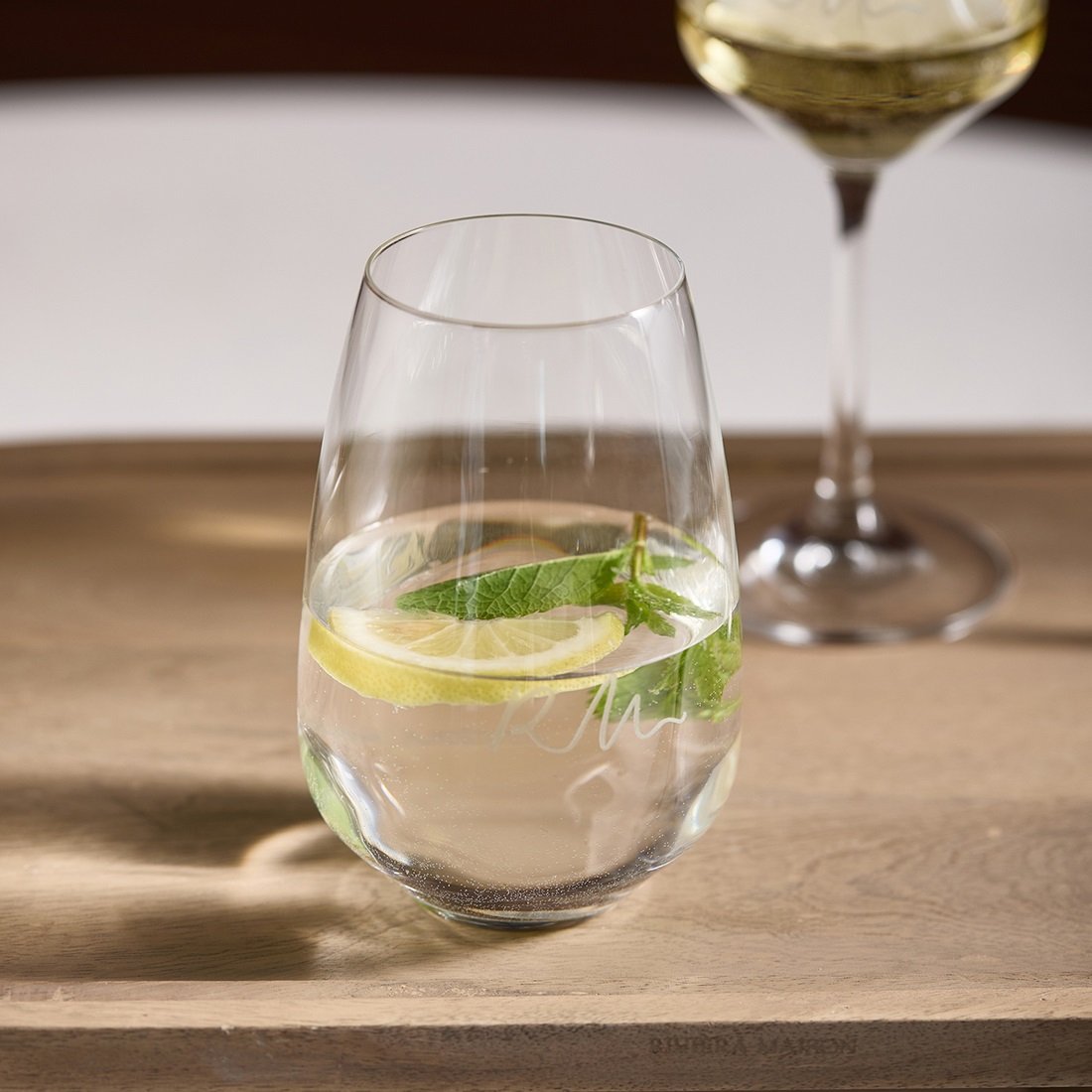 Taste of RM Water Glass
