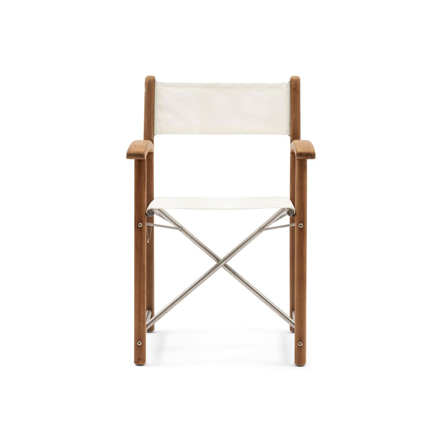 Gili Outdoor Director Chair White