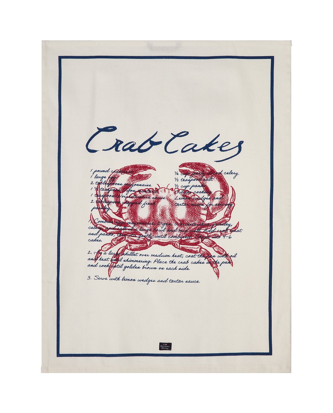 Küchentuch Crab Cakes 50x70