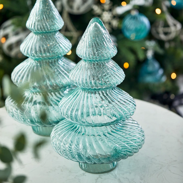 Glacier Christmas Tree blue