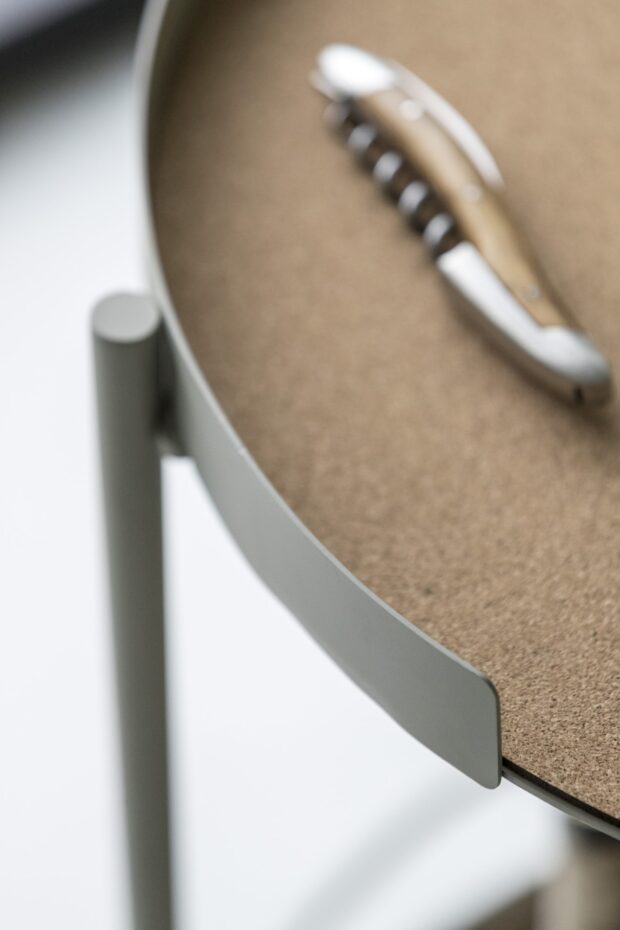 Trolley Round D42,7/H56,5 Latte