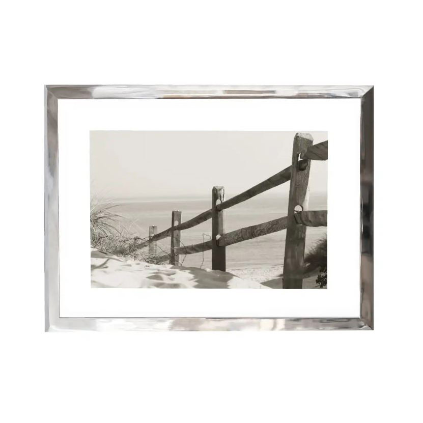 Bild Beach Fence 108x80 silver