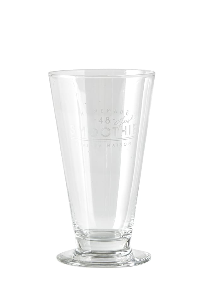 Homemade Smoothie Glass