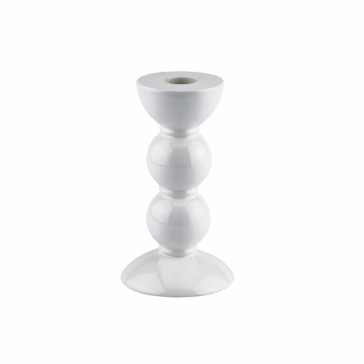 Kerzenständer Bobbin 14cm White