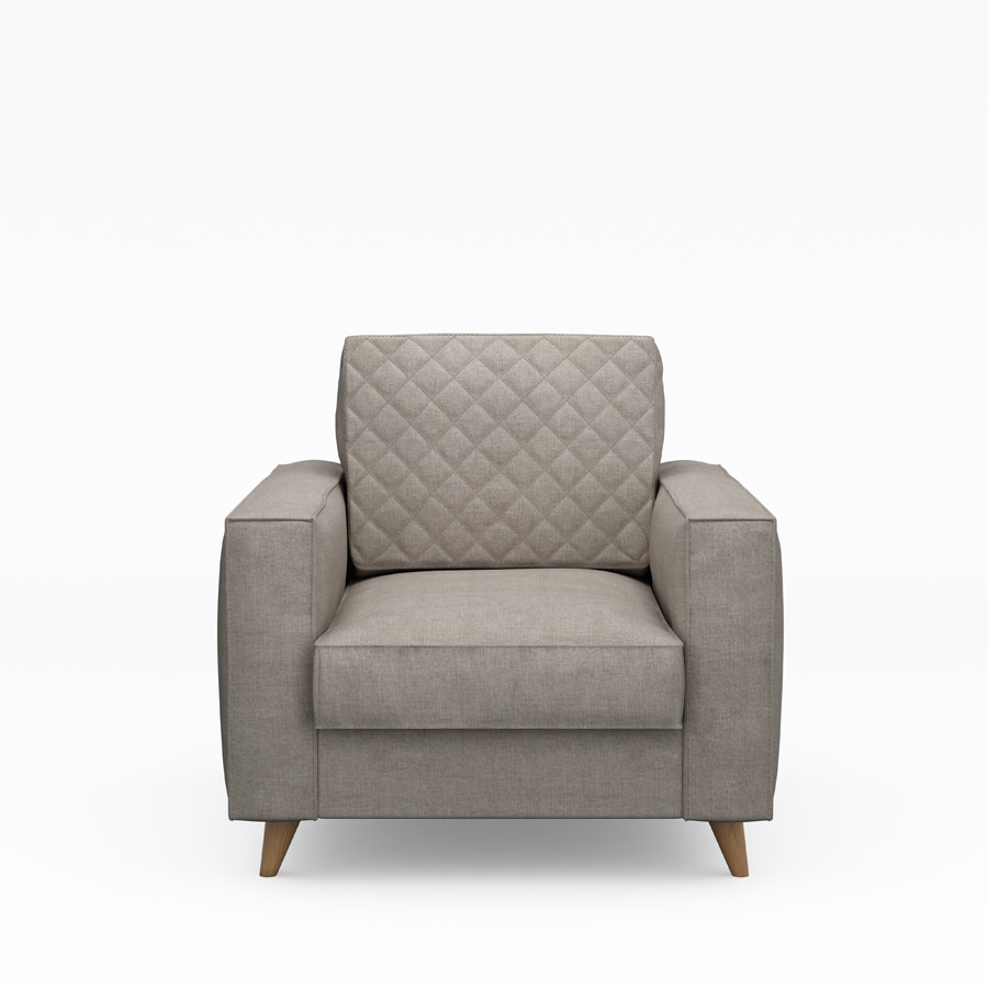 Kendall Armchair Cotton Stone