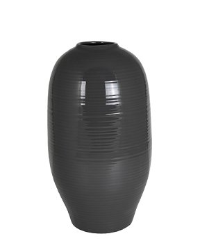 Vase Marolino D26/H47 grau