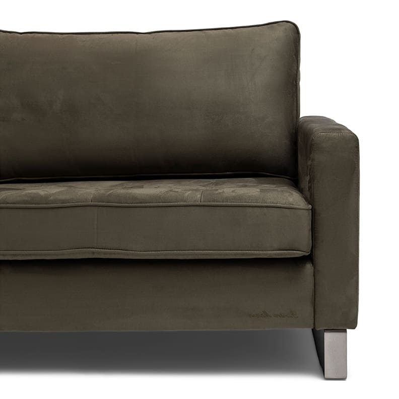 West Houston Corner Sofa Chaise Longue Left, celtic weave, pacific turtle grey
