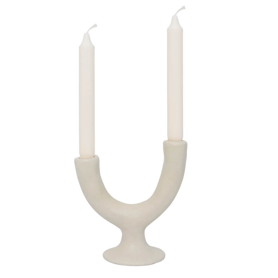 Candle Holder Two Arms