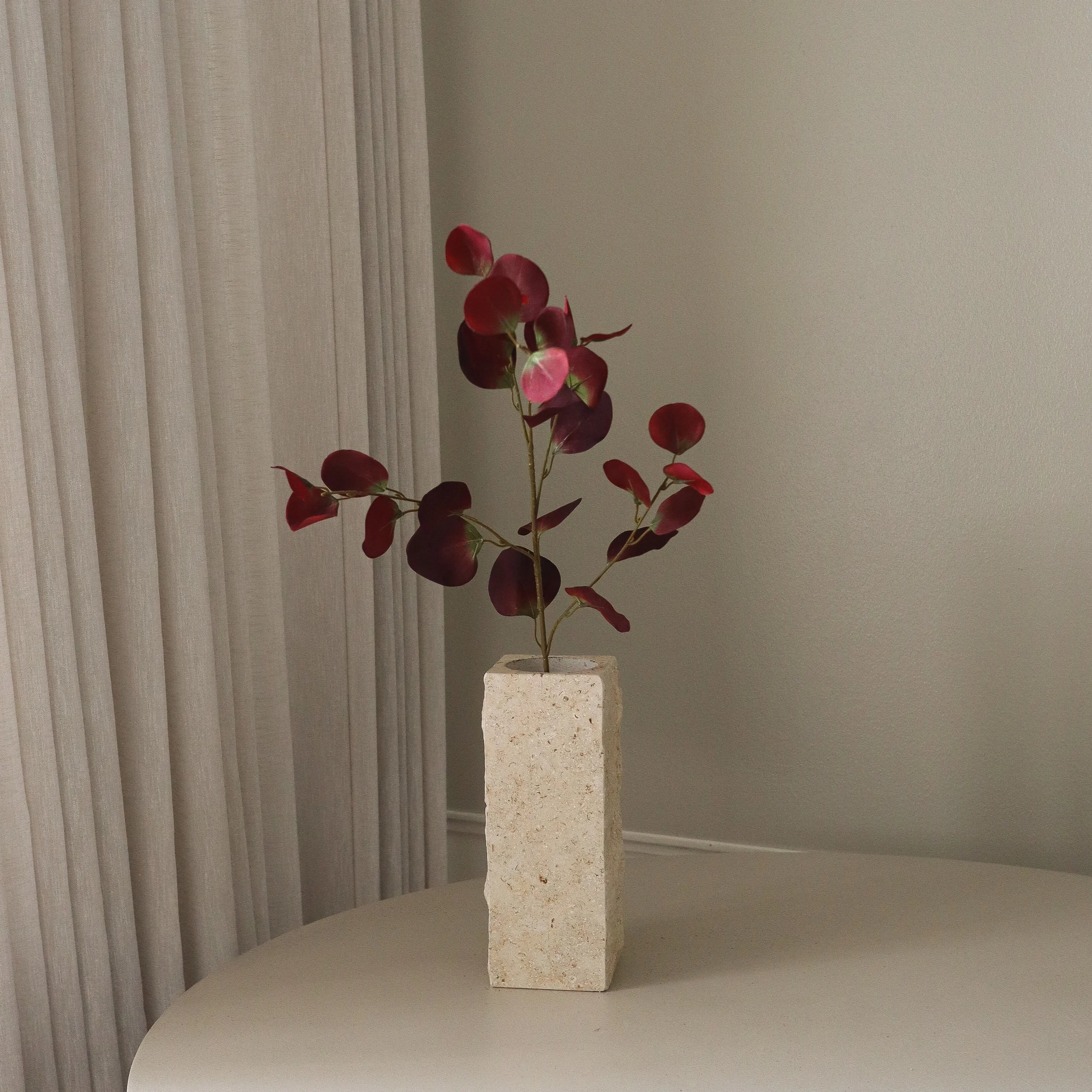 Burgundy Eucalyptus Branch