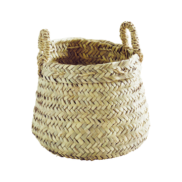 Basket with handles D20/H22 natur