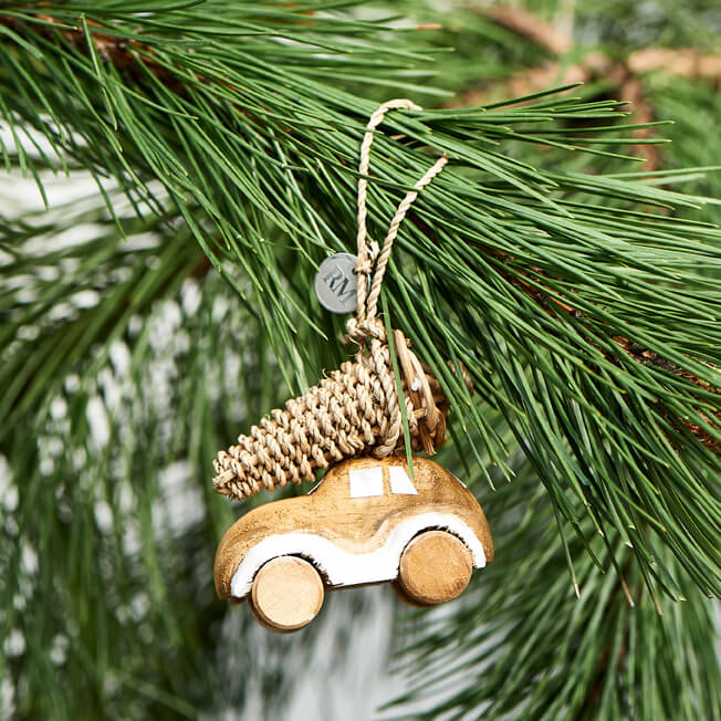 RR Christmas Car Ornament