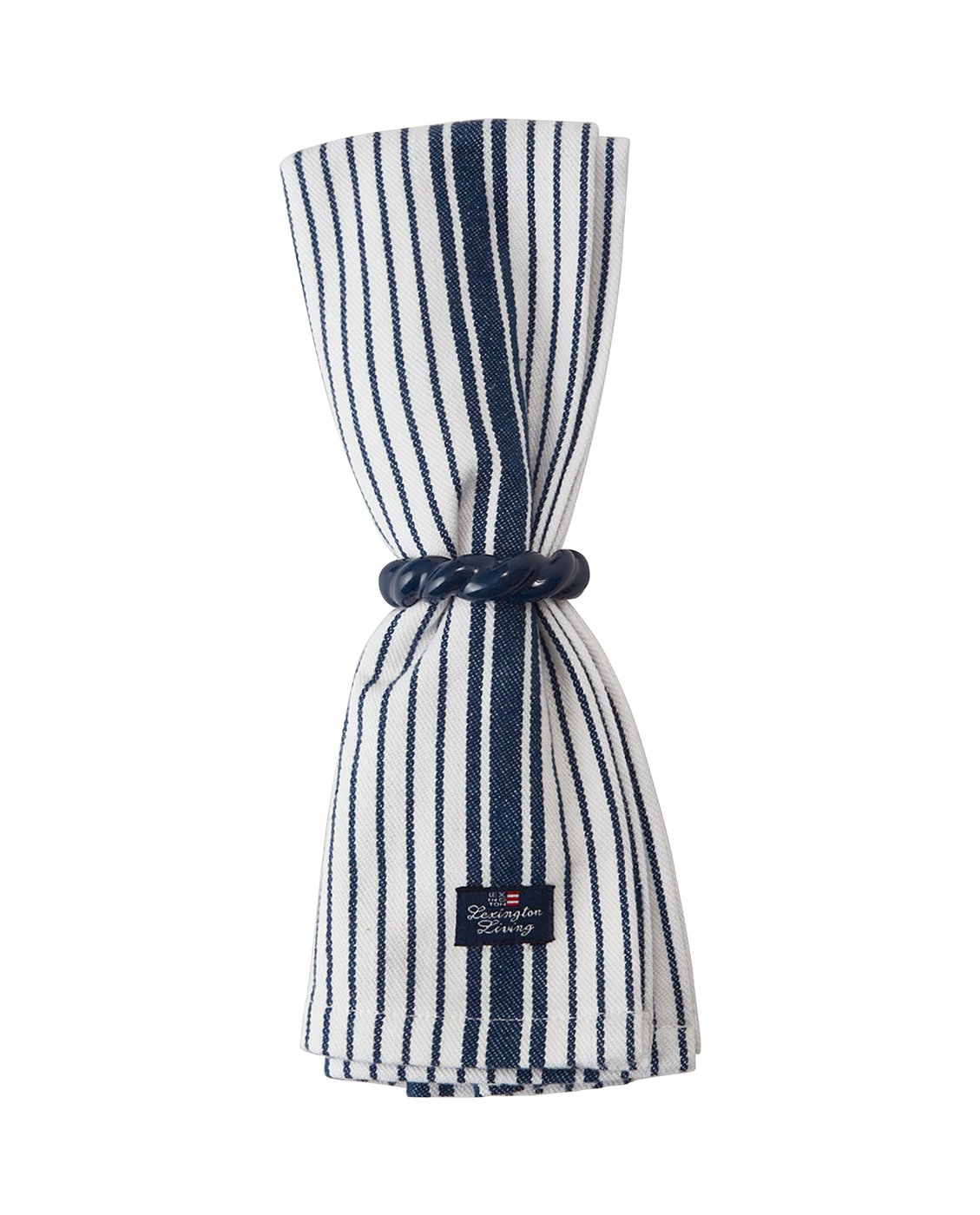 Striped Napkin 50x50 navy/white