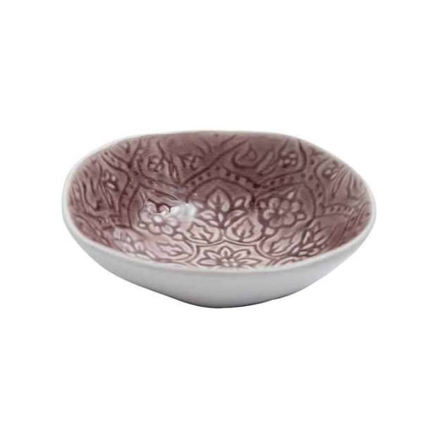 Bowl-18x5 Botanic Dusty rose