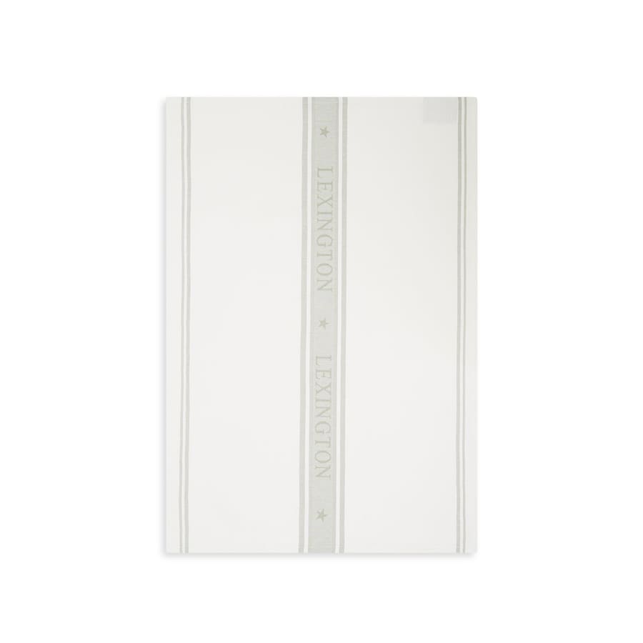 Icons Cotton Star Kitchen White/Sage Green 50x70