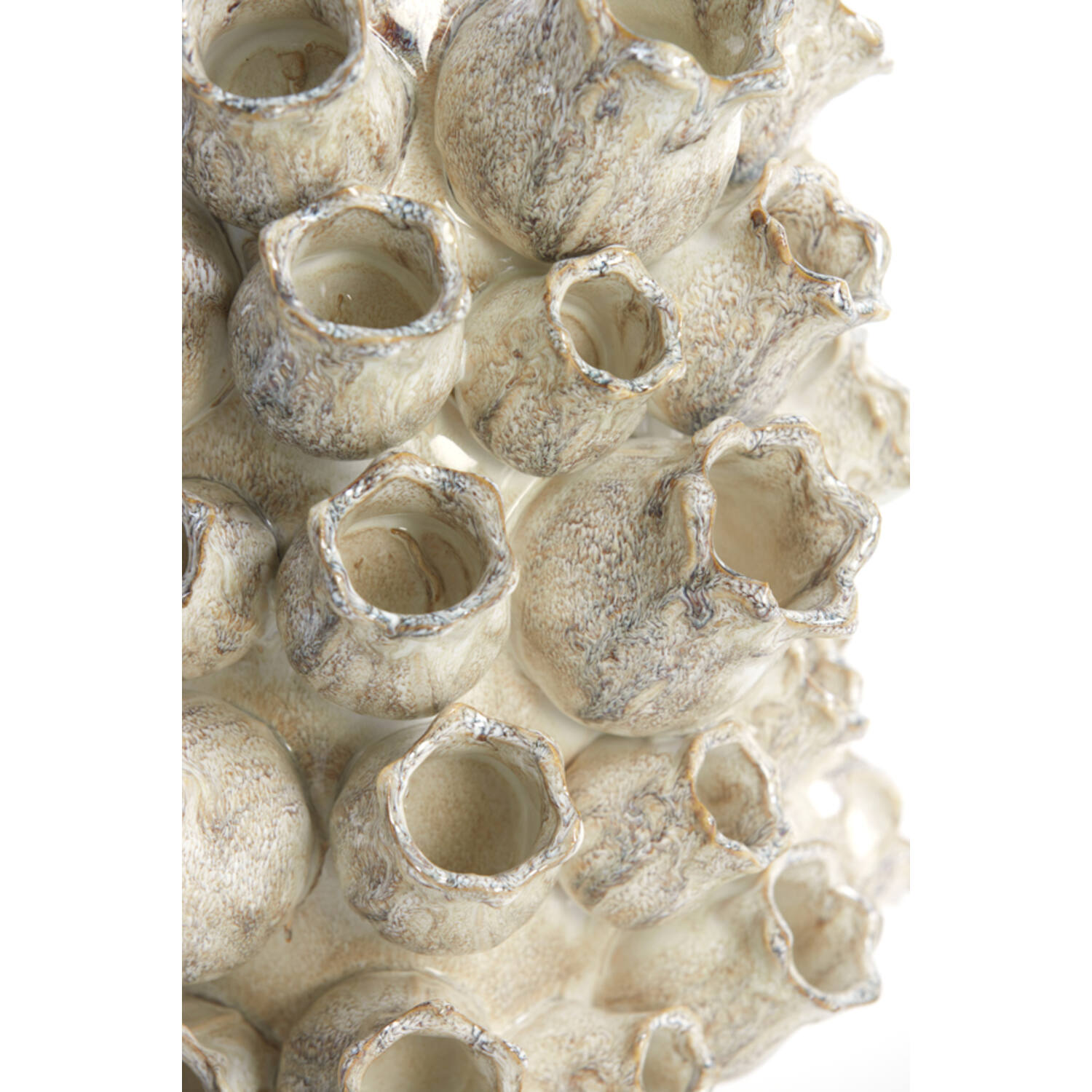 Vase Keiki H15,5 sand