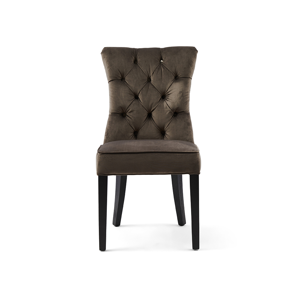Balmoral Dining Chair Velvet III Anthracite