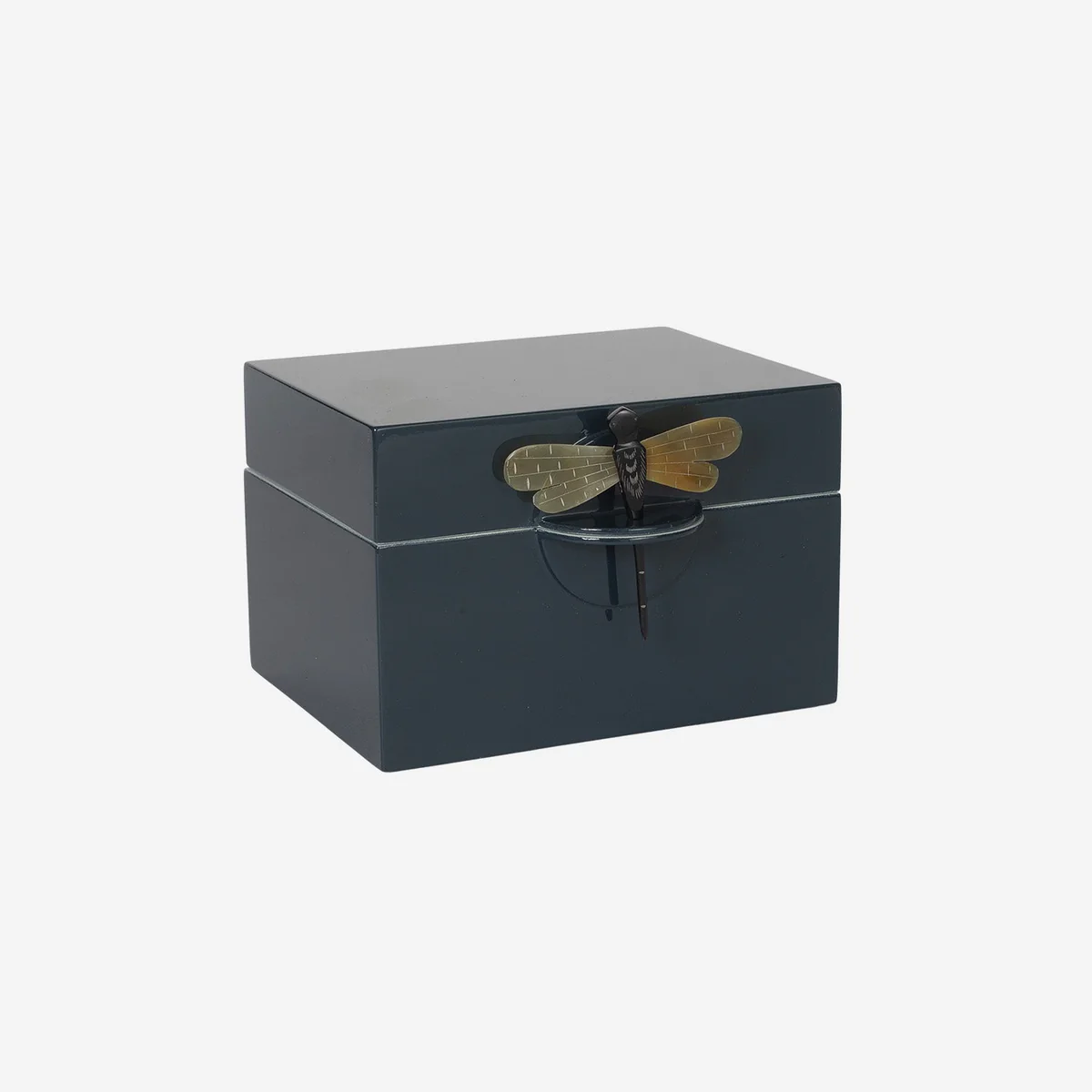 Box w Dragonfly B dark petrol