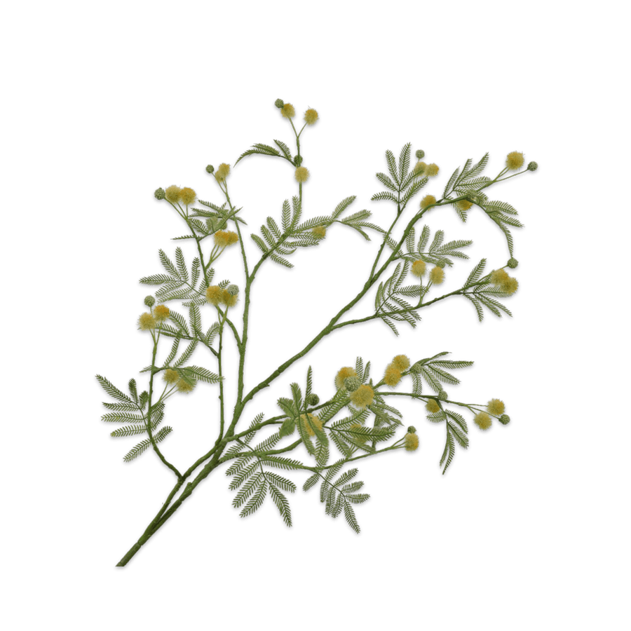 Mimosa Spray yellow 124cm