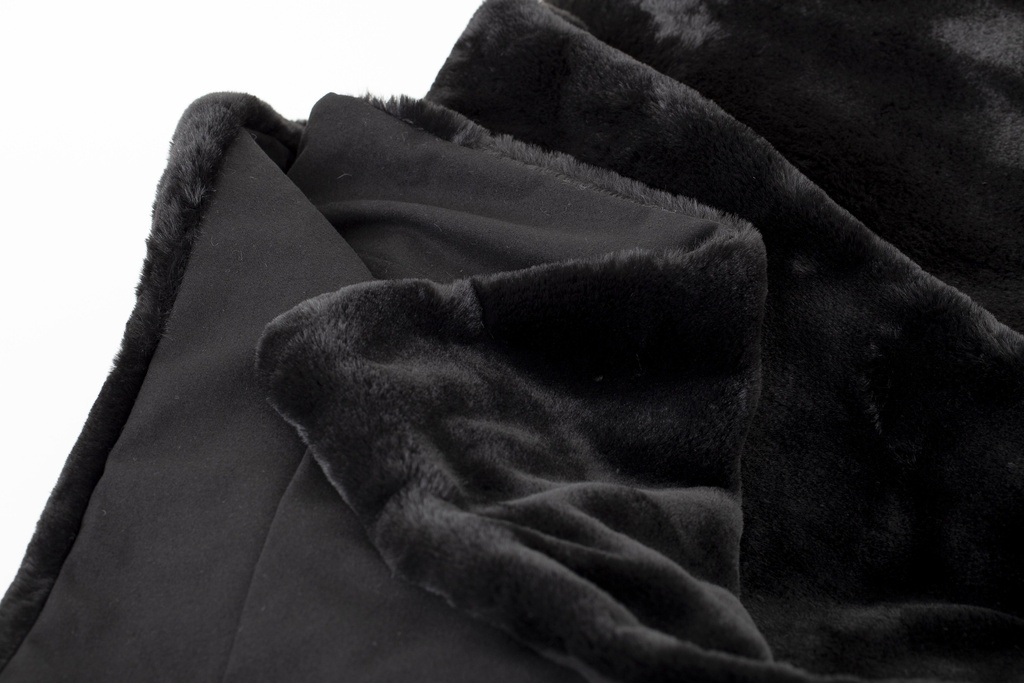 Plaid Andres 200x150 black