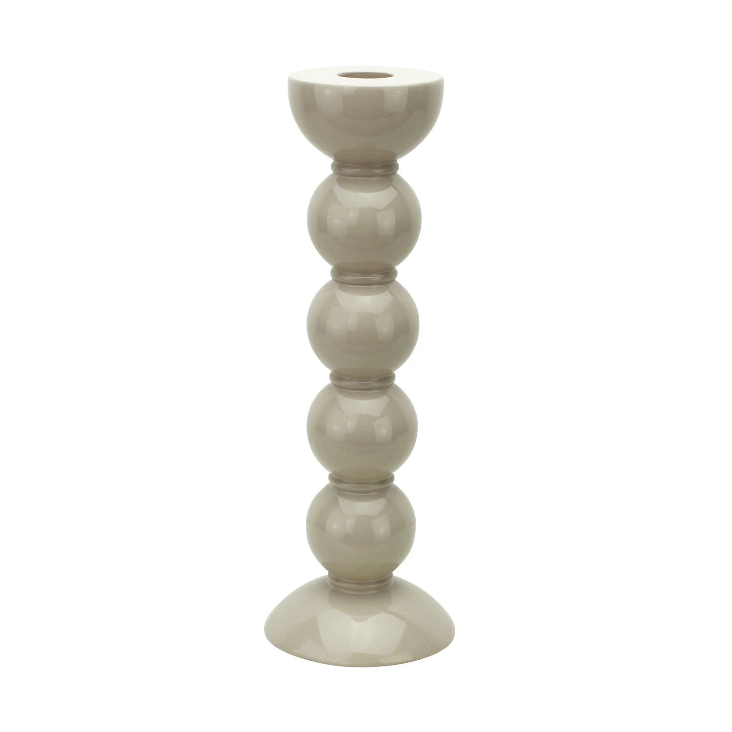 Kerzenständer Bobbin 23cm Cappuccino