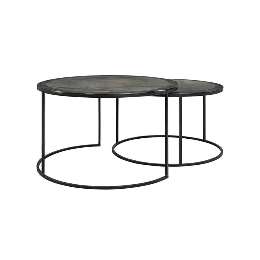Amadeo Coffee Table S/2 black