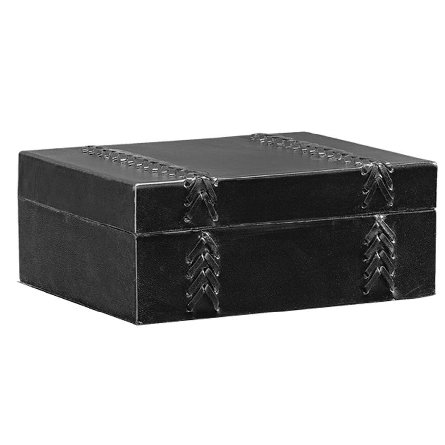 Mendoza Box M Leather black