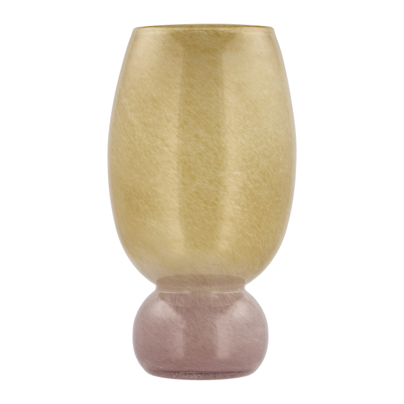 Vase Aurora D16,5 rosa/gelb