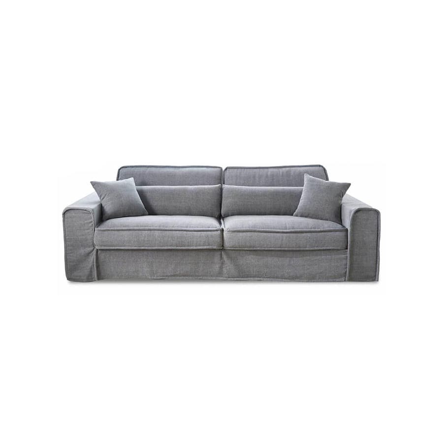 Metropolis Sofa 3,5 Sitzer, Baumwolle Grey