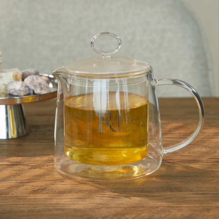 RM Double Wall Monogr.Tea Pot