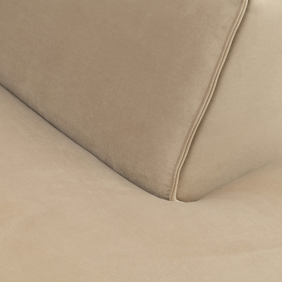 The Jagger Lounger Right Light Taupe