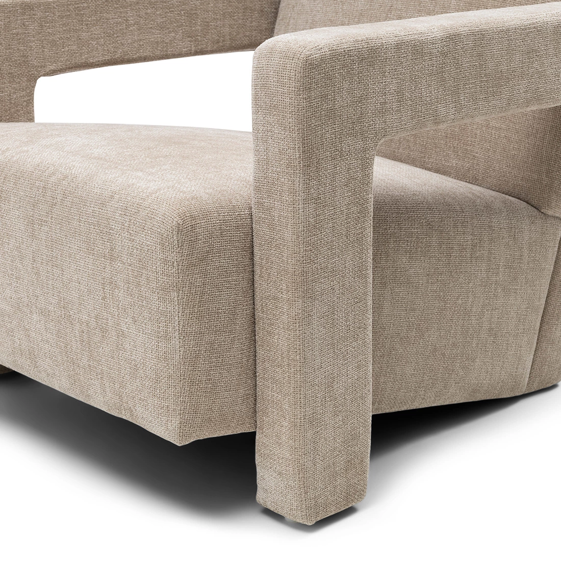 Messina Armchair soft walnut