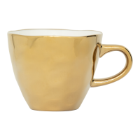 Good Morning Cup Coffee gold