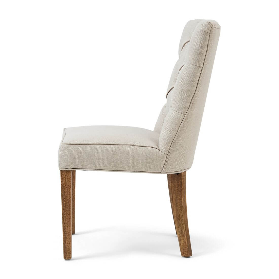 Balmoral Dining Chair, oxford weave, flanders flax