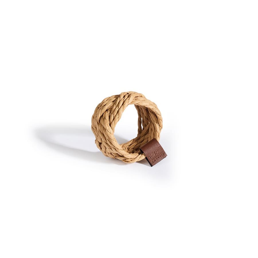 Recycled Paper Straw Napkin Ring