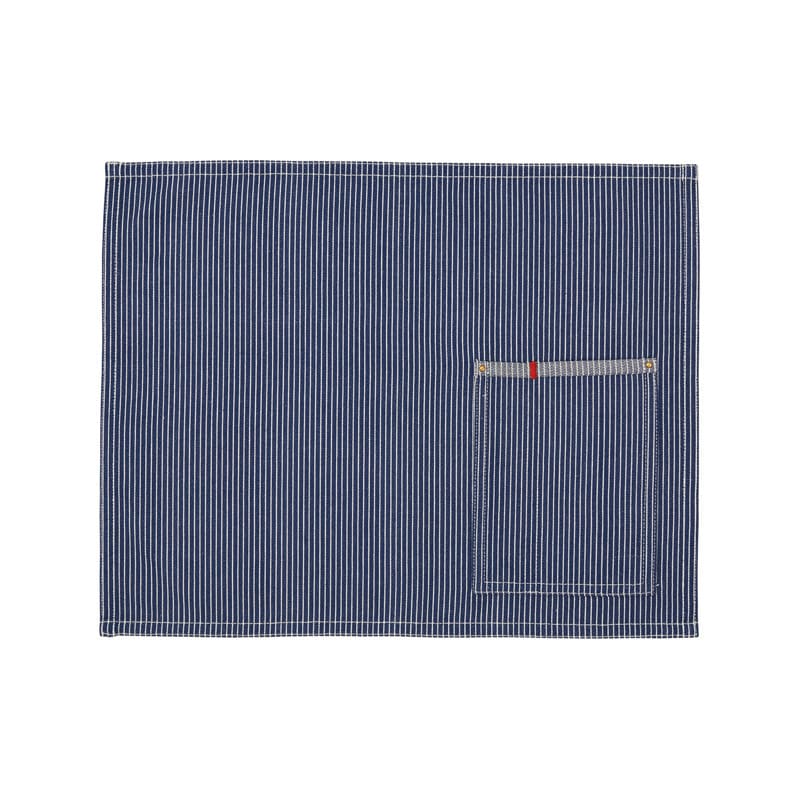 Placemat Striped 40x50 blue/white