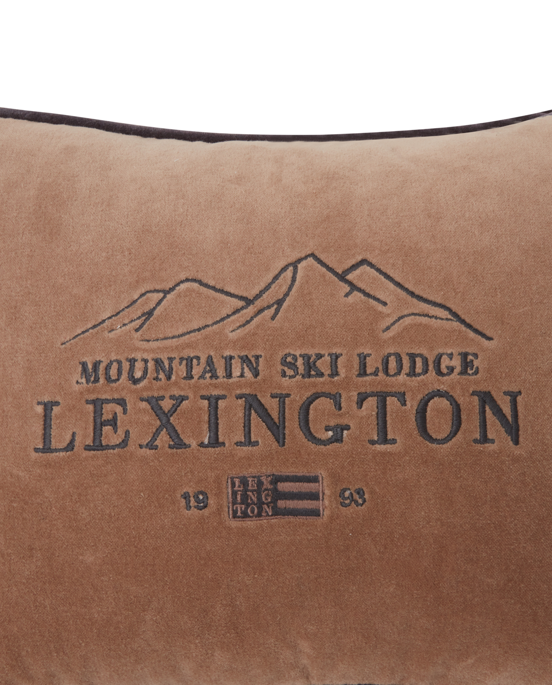 Kissen Ski Lodge 40x30 beige/gray