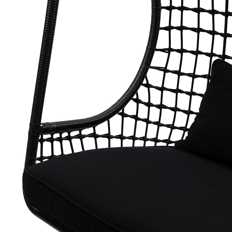 Classic Outdoor Hanging Chair black