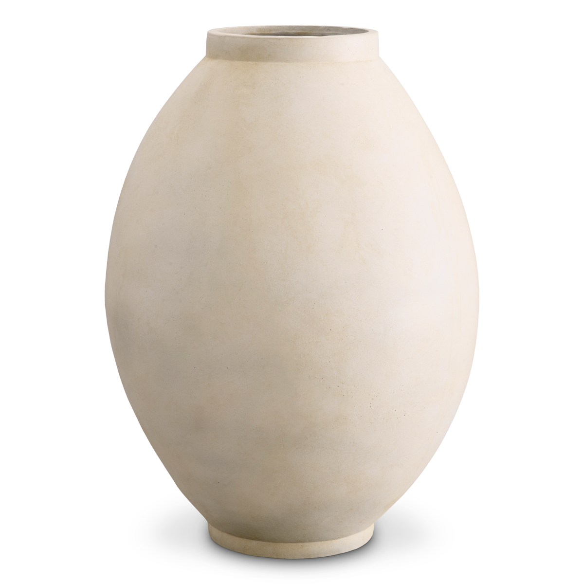 Vase Moon Jar L sandstone