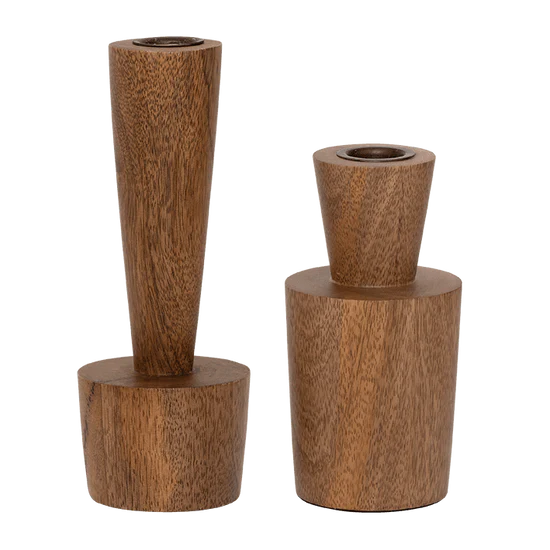 UNC Candle Holder Madera B H20