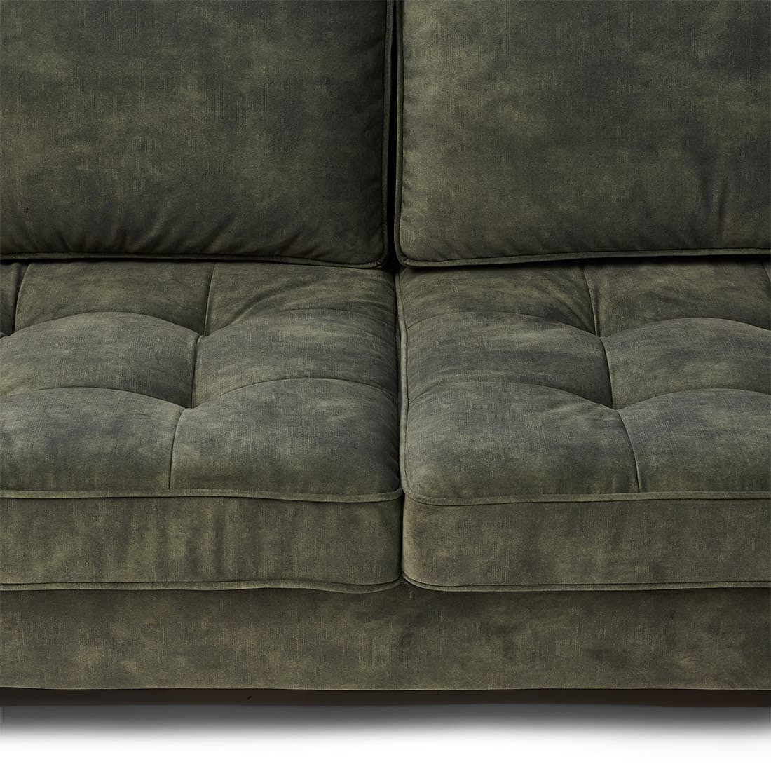 West Housten Corner Sofa CL Left Velvet Ivy