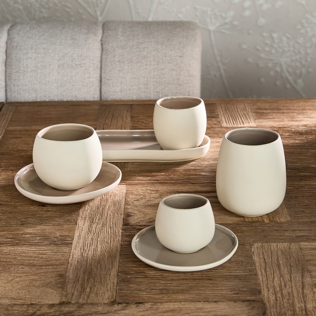 Clement Cup & Oval Saucer