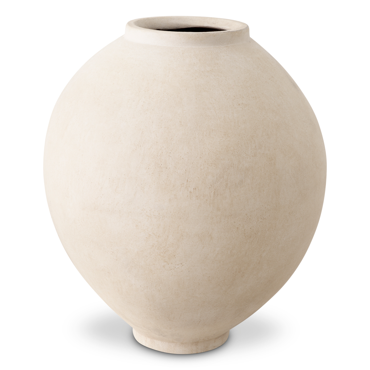 Vase Moon Jar M sandstone